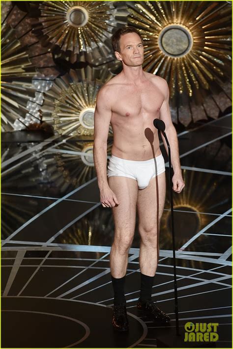 Neil Patrick Harris Had To Pad His Oscars Tighty Whities Photo 3312032 2015 Oscars Neil