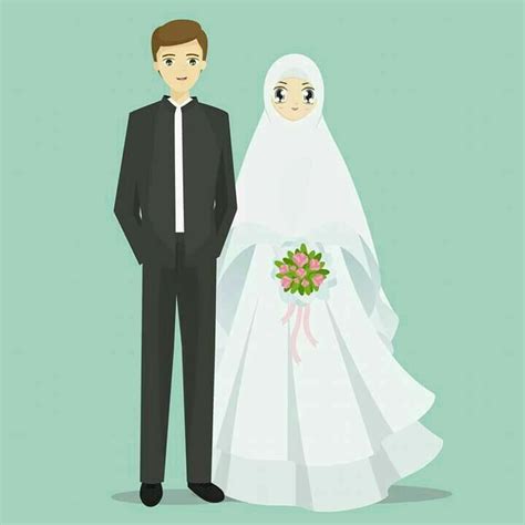 Hmmmm Azbandgzb Bride And Groom Cartoon Wedding Couple Cartoon Anime