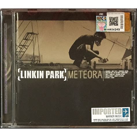 Linkin Park Meteora 2003 Warner Music Original Enhanced Cd Imported