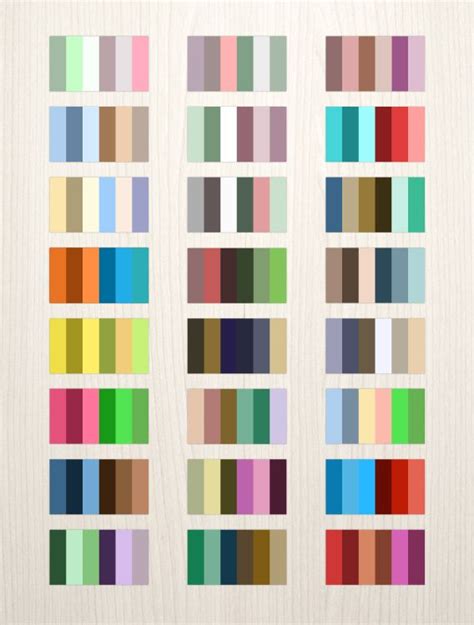 24 Complementary Color Palettes Complementary Colors Complimentary