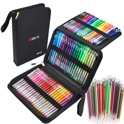 Zscm 200 Colors Gel Pens Set