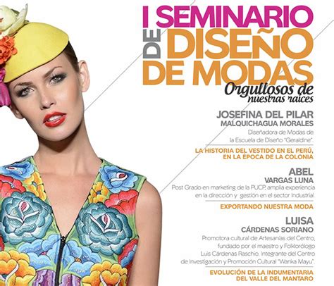 i seminario de diseño de modas orgullos de nuestras raíces instituto continental