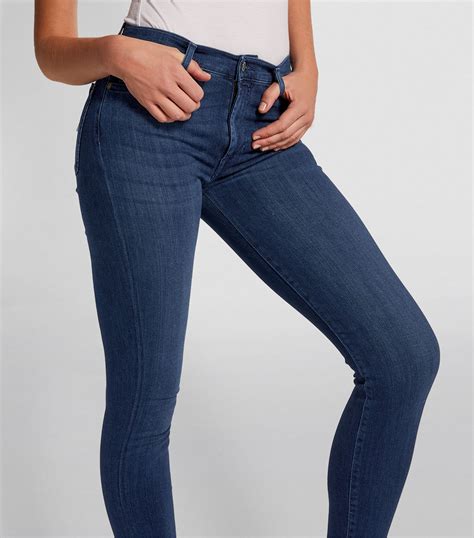 Sale For All Mankind Skinny Slim Illusion Luxe Jeans Harrods Uk