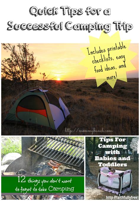 National Camping Month Five Quick Tips For A Successful Trip