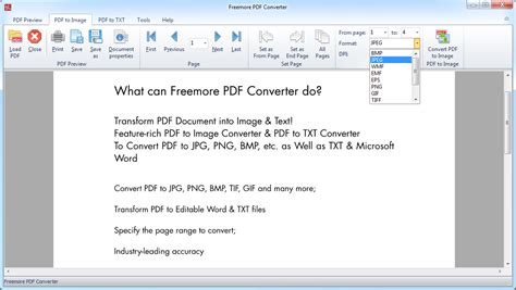 Freemoresoft Freemore Pdf Converter Convert Pdf Files For Free