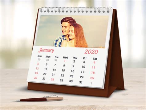 Desk Calendar Unique Design 2024 Calendar 2024 Ireland Printable