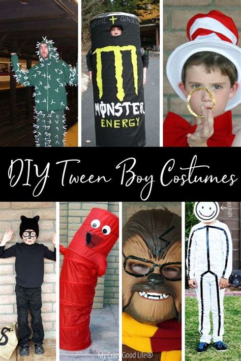 Diy Tween Boy Costume Ideas My Crazy Good Life