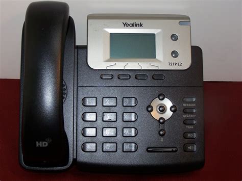 Yealink Sip T21p E2 Entry Level Ip Phone W 2 Lines And Hd Voice