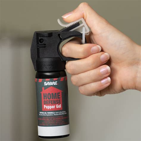 Sabre Home Defense Pepper Gel 18 Oz W Wall Mount The Home