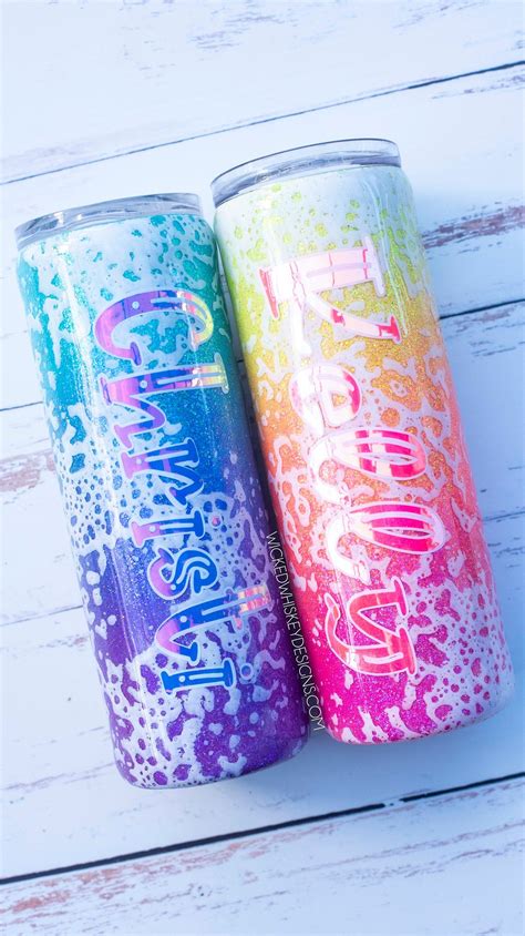 This Neon Ombre Beach Glitter Tumbler Is The Perfect Way To Soak Up The