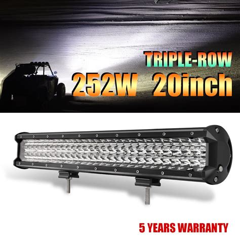 Buy Co Light 7d 4 7 20 3 Row Led Light Bar 252w72w