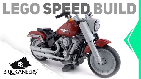 LEGO Harley Davidson Fat Boy Creator Expert Speed Build 10269