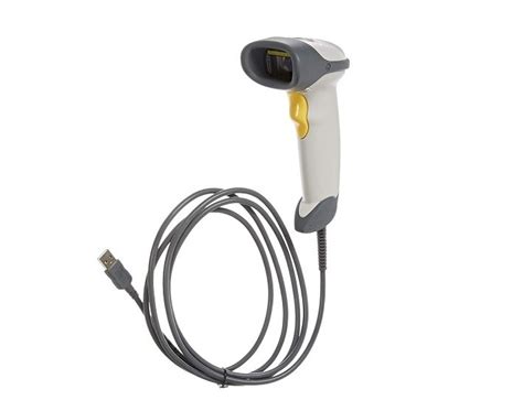 Motorola Symbol Ls2208 Barcode Wired Scanner With Usb Cable White