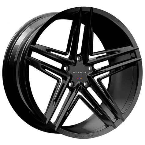 22 Koko Kuture Wheels Heenk Gloss Black Rims Kk031 3