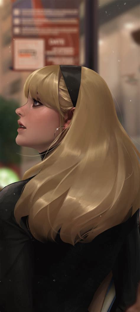 Gwen Stacy Phone Wallpaper By Jeehyung Lee Mobile Abyss