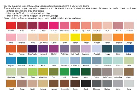 Colour Chart Related Keywords And Suggestions Colour Chart Long Tail