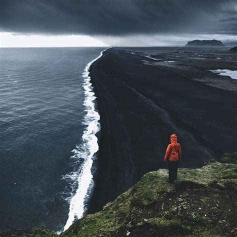 Black Sand Beach In Iceland Pics