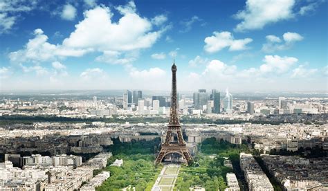 Banco De Imágenes Vista Panorámica De La Ciudad De París Con La Torre