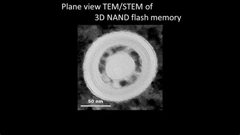 Electronics Plane View Temstem Of 3d Nand Flash Memory Youtube