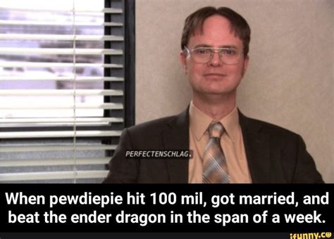 When Pewdiepie Hit 100 Mil Got Married And Beat The Ender Dragon In