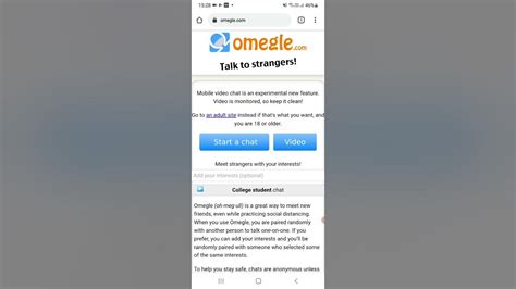 How To Fix Omegle Banned Problem In Android Desktop Omegle Unbanned Omegle Block