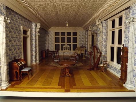 Late Victorian English Manor Dollhouse 112 Miniature