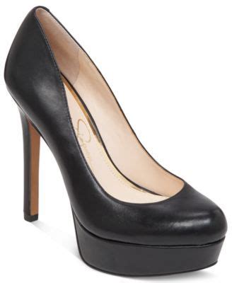 Jessica Simpson Sandrah Platform Pumps Heels Shoes Macy S Black