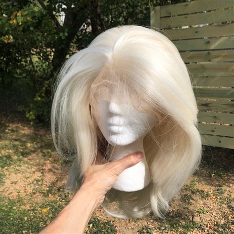 accessories nwt 17 lace front human hair white blended wig poshmark