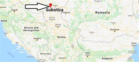 Where Is Subotica Located What Country Is Subotica In Subotica Map