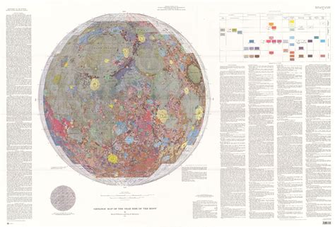 Moon Geologic Map Of The Near Side Usgs Astrogeology Science Center
