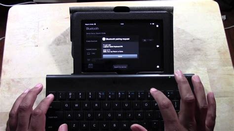 Kindle Fire Hd How To Connect A Bluetooth Wireless Keyboard