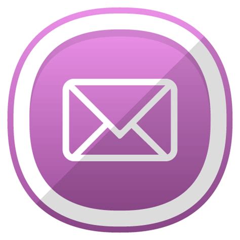 Pink Email Icon 287971 Free Icons Library