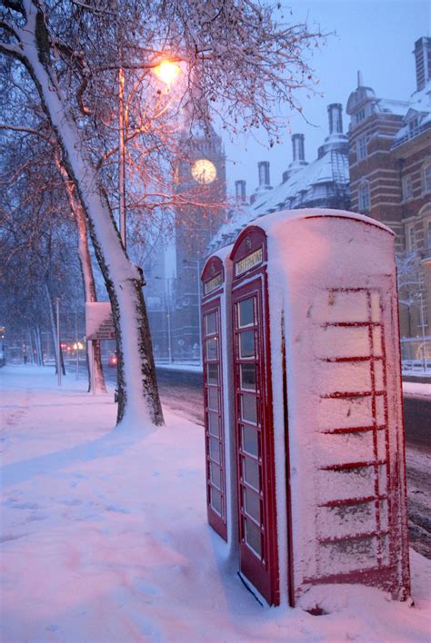 February Snow In London By Ken Boutayre London Snow London Christmas