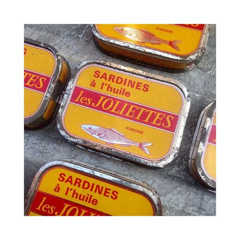 Sardine Tin Les Joliettes 1950