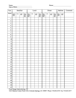 As i mentioned, glycogen is the term for stored sugar. 28 Printable Blood Glucose Chart Forms and Templates ...