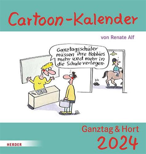 Cartoon Kalender 2024 Ganztag Und Hort Kalender Online Kaufen