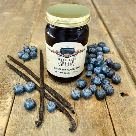 Blueberry Vanilla Jam Kitchen Kettle Village