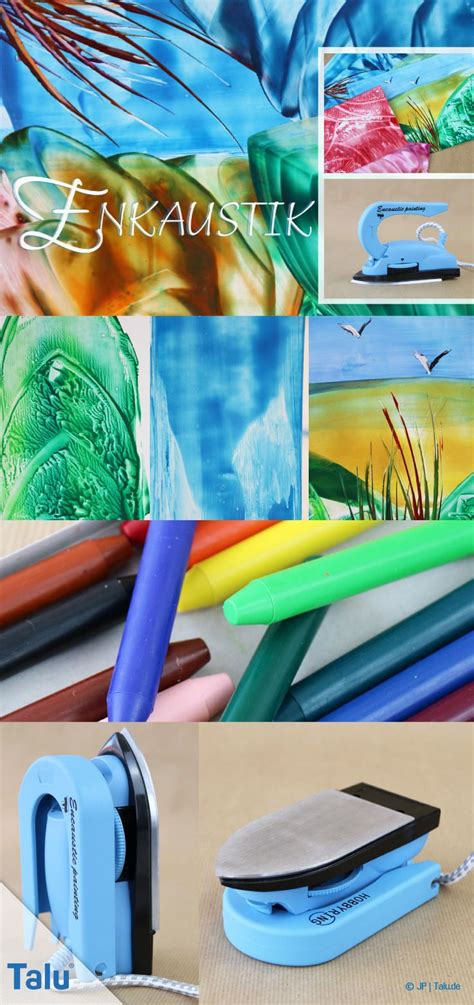 Mmrm hause kreativ wanddekoration malerei leinwand malen nach. Enkaustik - Anleitung und Technik für Wachs-Malerei ...