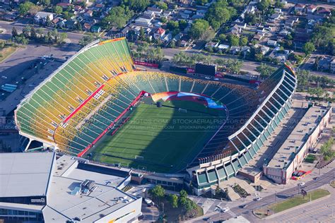Aerial Photo Commonwealth Stadium Edmonton