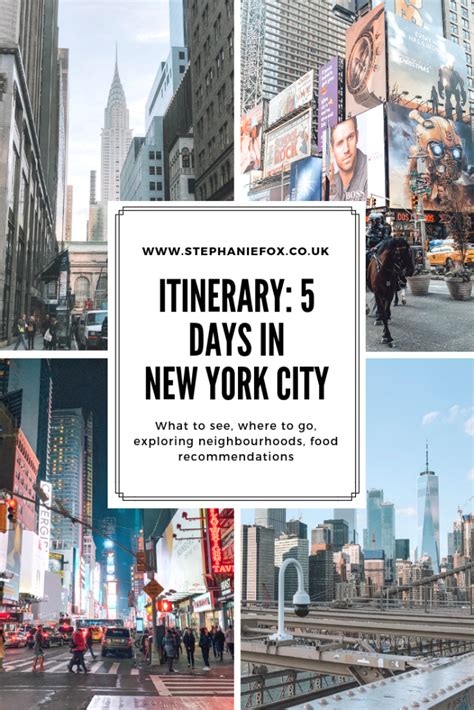An Epic 5 Days In New York Itinerary By A Former New Yorker Artofit