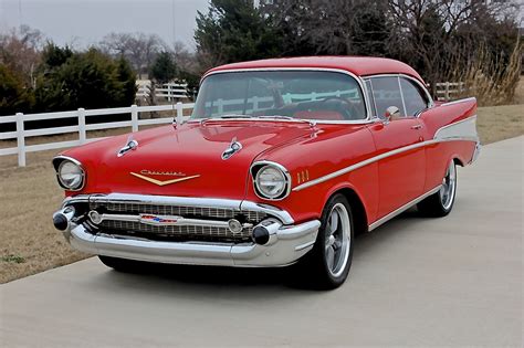 1957 Chevy Bel Air 2 Door Hardtop V 8 Automatic A C Classic Chevrolet Bel Air 150 210 1957 For