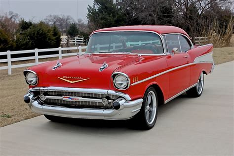 1957 Chevy Bel Air 2 Door Hardtop V 8 Automatic Ac Classic Chevrolet