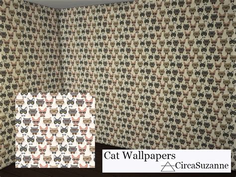 The Sims Resource Quirky Cat Wallpapers