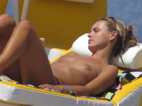 Sleeping Topless At The Beach August 2014 Voyeur Web