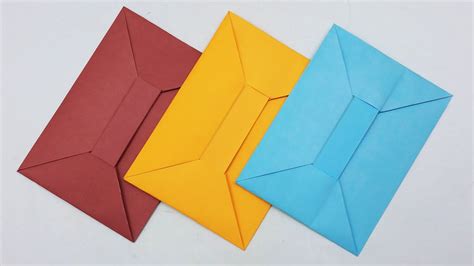 Envelopes Envelope Making With Paper At Home Easy Origami Envelope