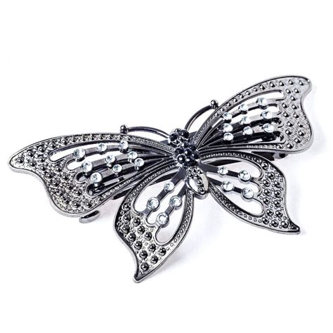 Large Butterfly Hair Clip Claires