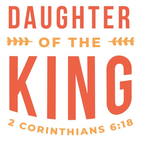 Daughter Of A King Svg