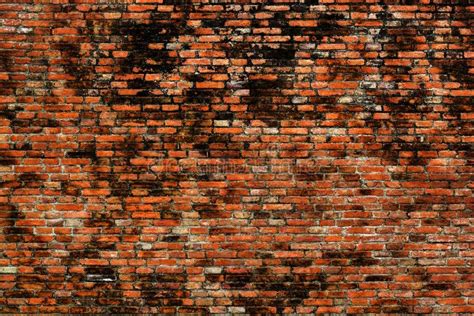 Old Red Bricks Wall For Texture Background Stock Photo Image Of