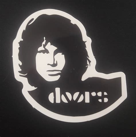 Jim Morrison Stencil