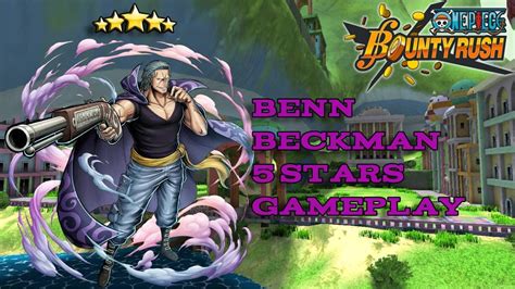 One Piece Bounty Rush Benn Beckman Stars Gameplay YouTube